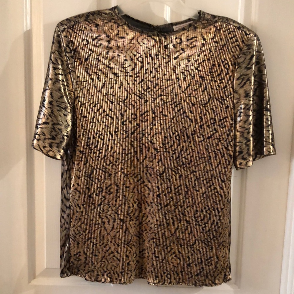 Vintage Lauren Lee Gold Top